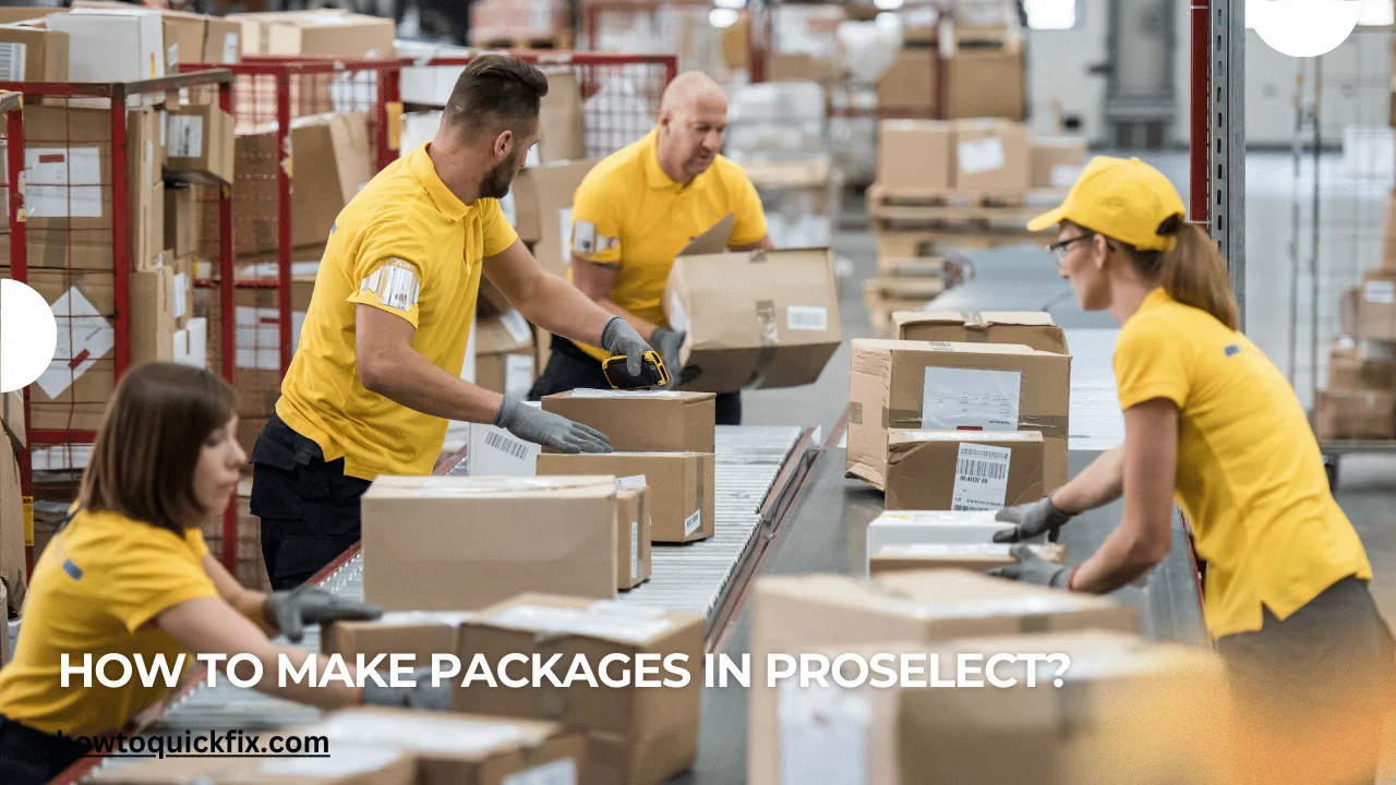 How to Make Packages in ProSelect