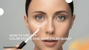How to use city color photo chic concealer quad